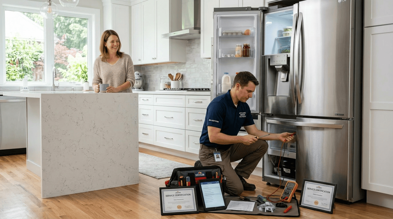 AC Repair Pro — recent job